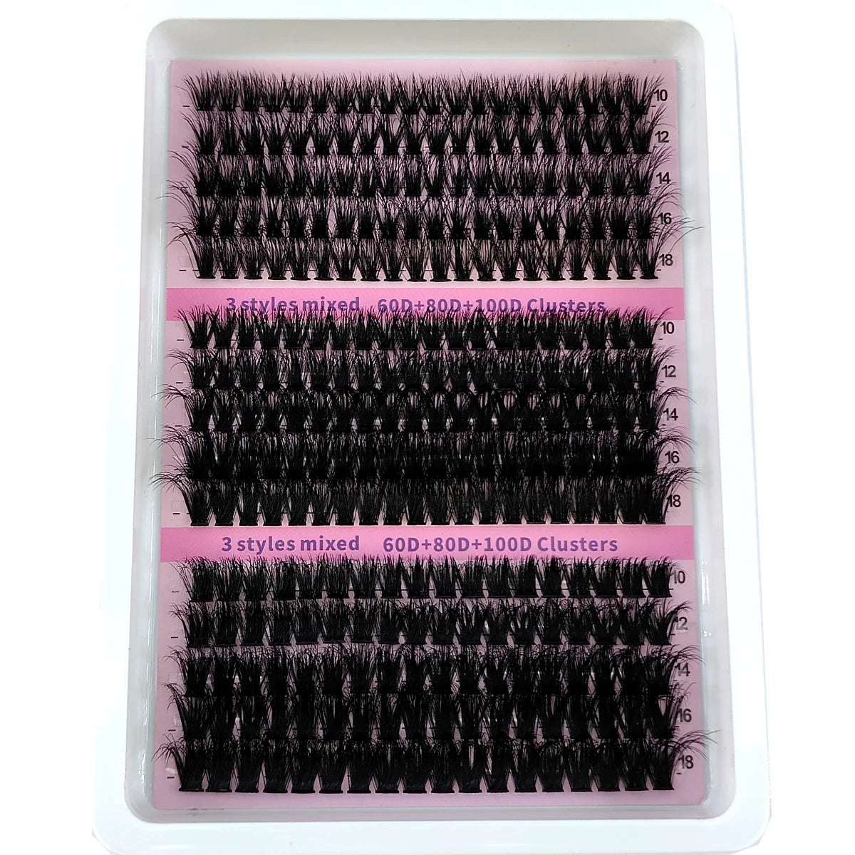 Fluffy Wispy Lash Clusters
