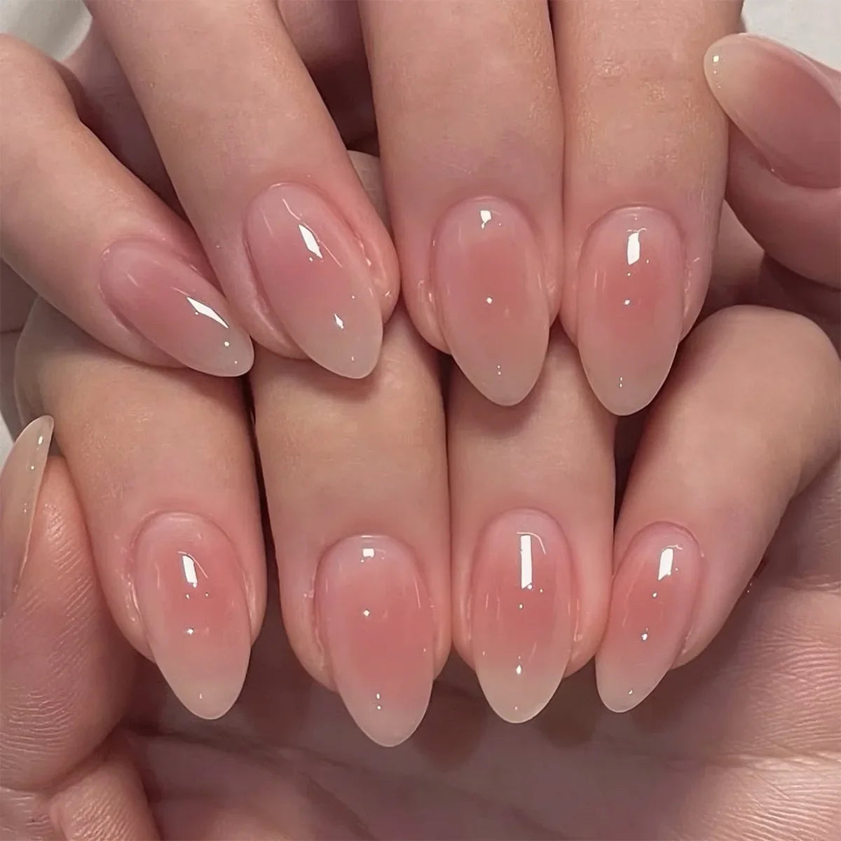 Metallic Cat-Eye French Press-On Nails