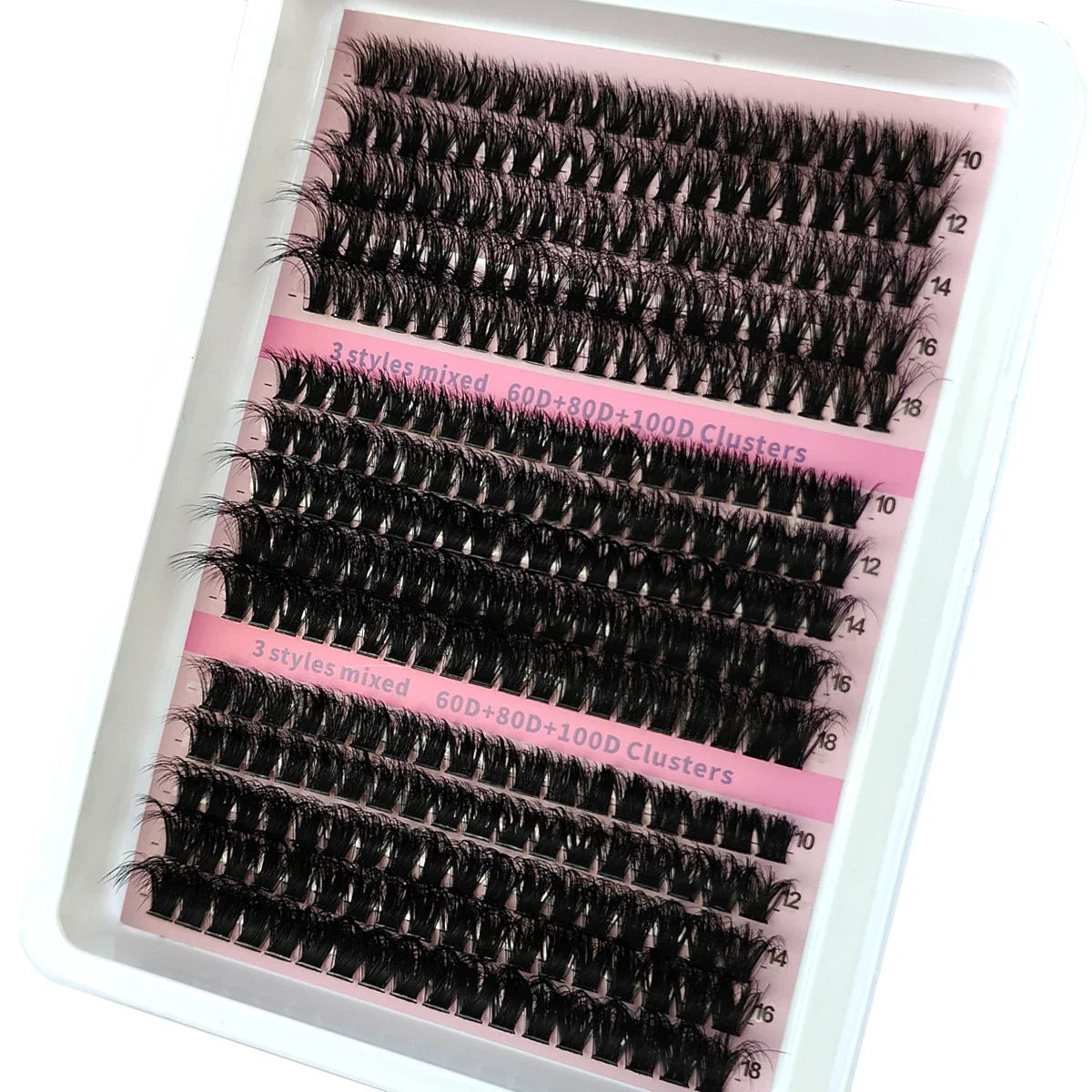 Fluffy Wispy Lash Clusters