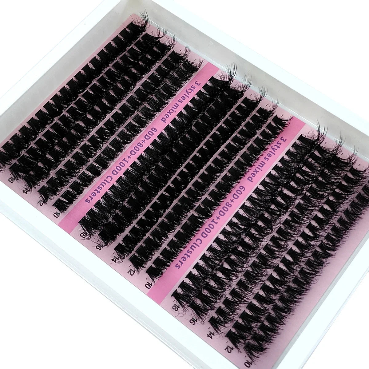Fluffy Wispy Lash Clusters