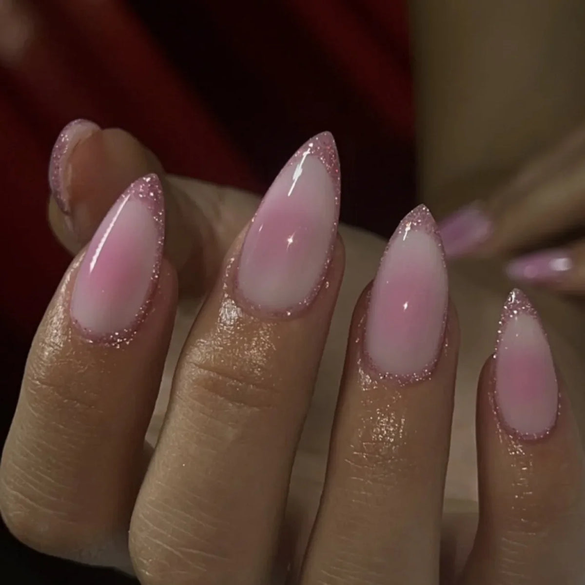 Metallic Cat-Eye French Press-On Nails