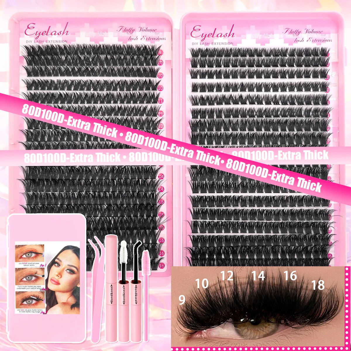 DIY Wispy Lash Extension Kit