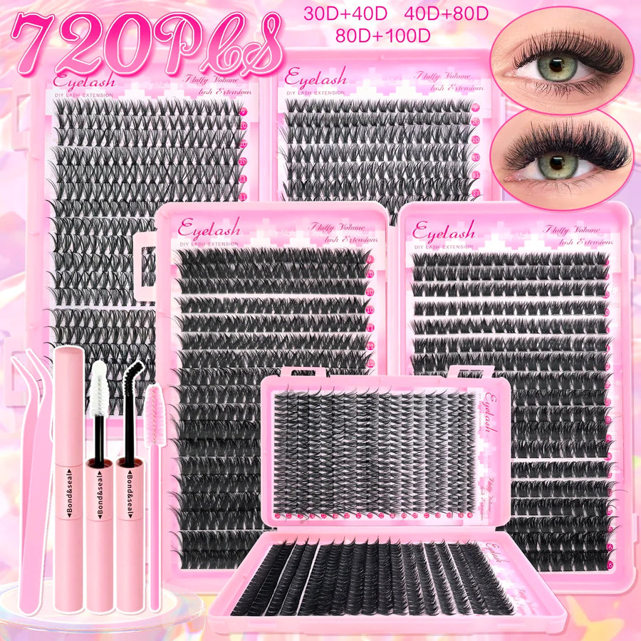 DIY Wispy Lash Extension Kit