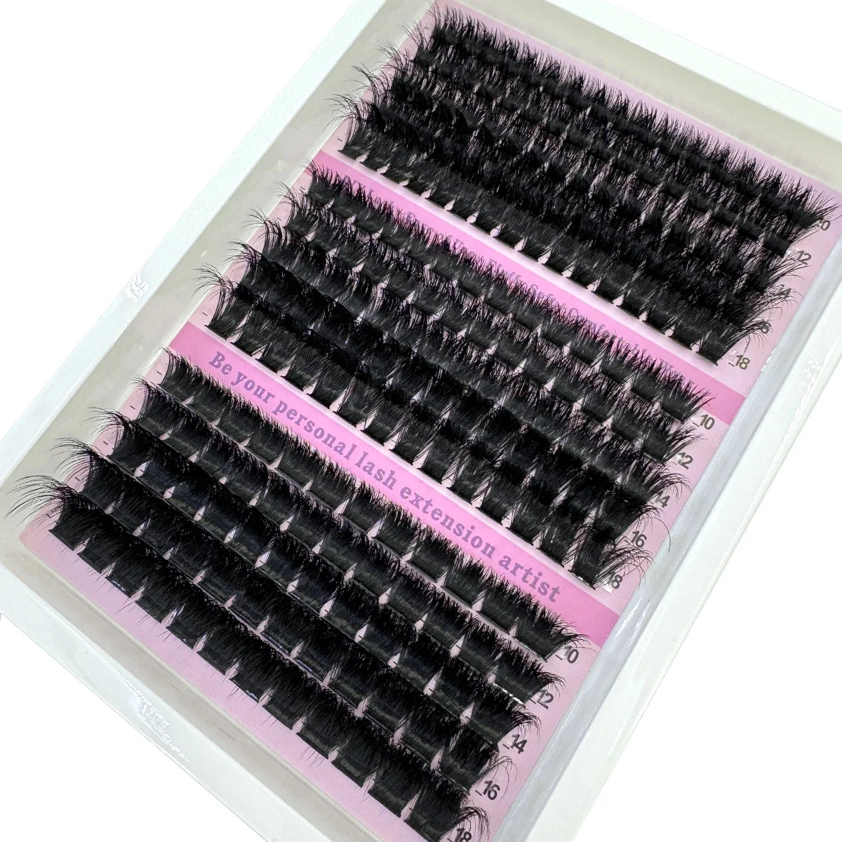 Fluffy Wispy Lash Clusters