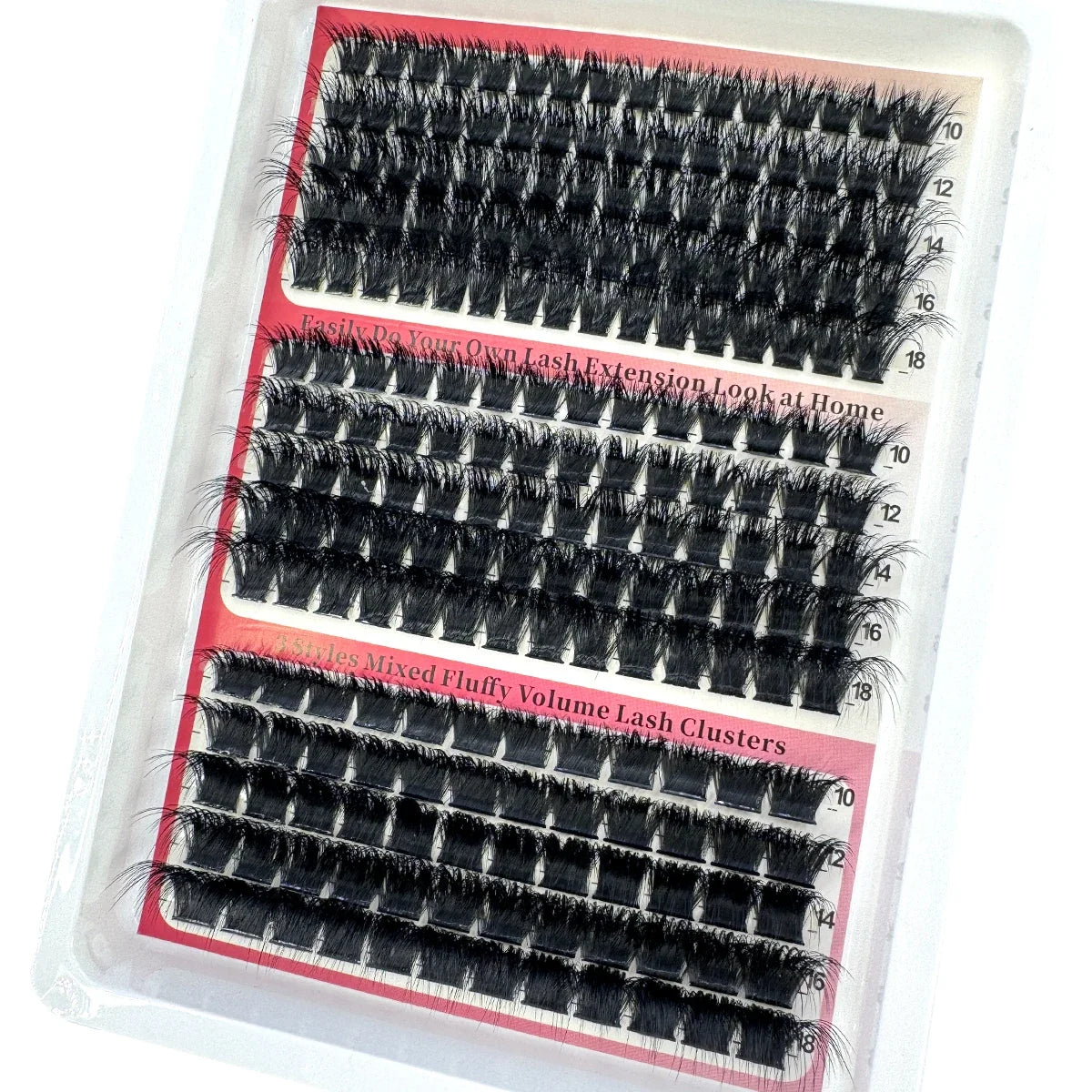 Fluffy Wispy Lash Clusters