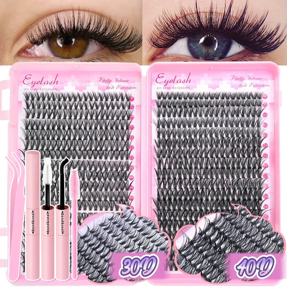 DIY Wispy Lash Extension Kit