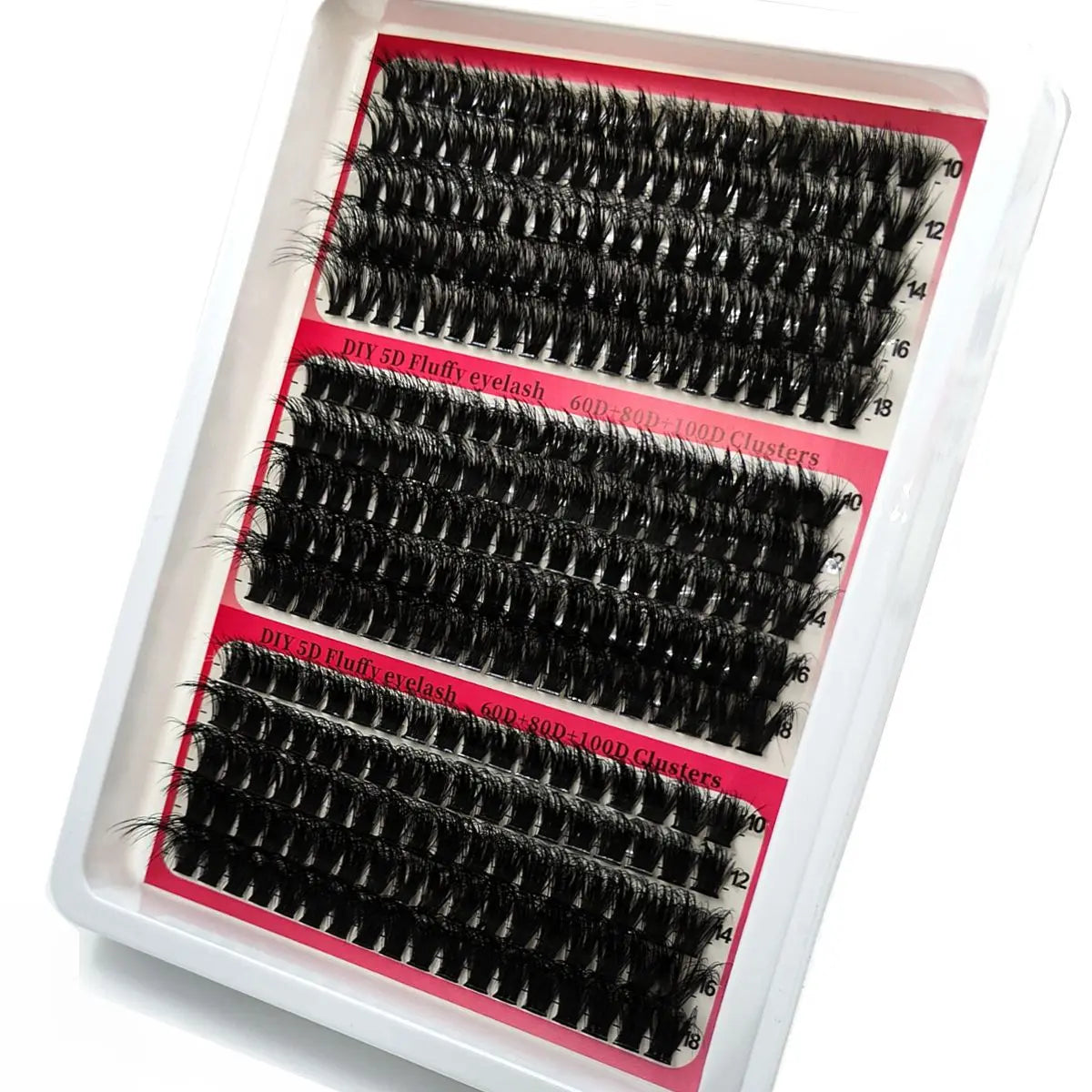 Fluffy Wispy Lash Clusters