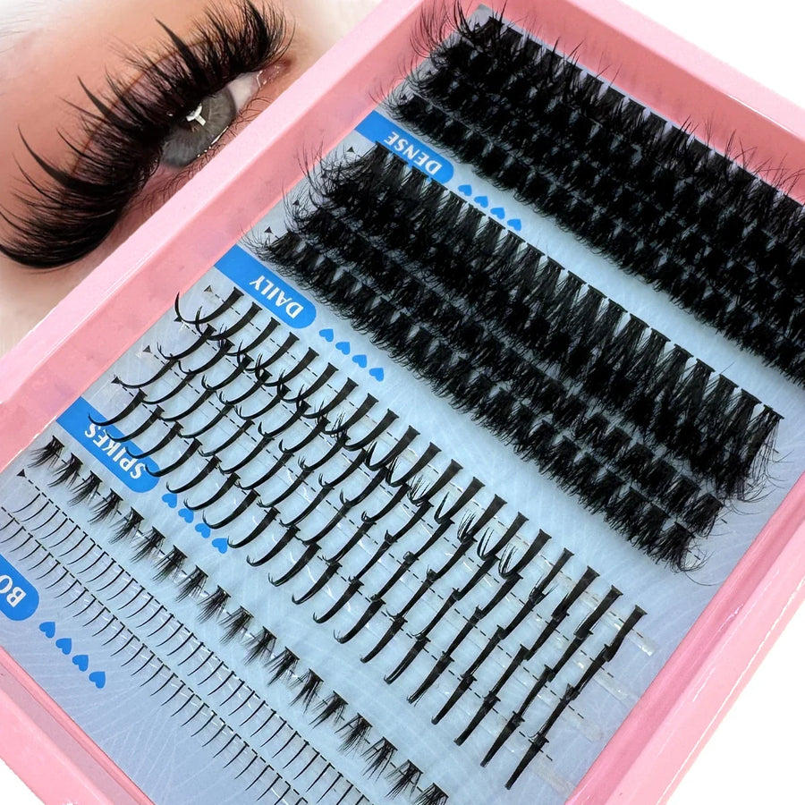 Spiky & Manga Lash Clusters