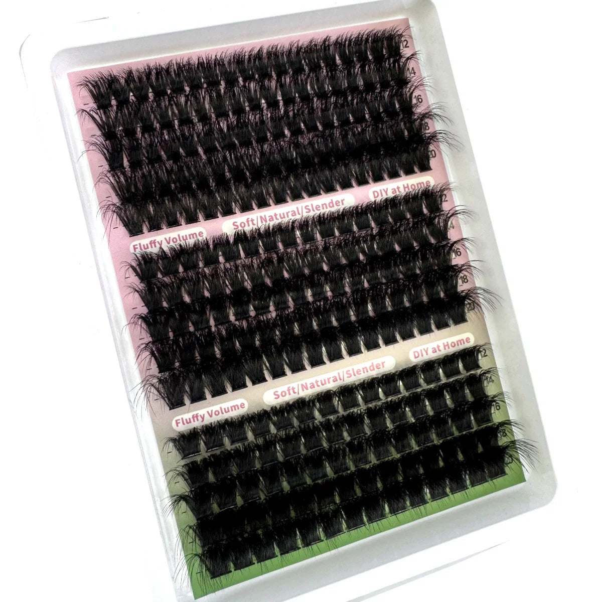 Fluffy Wispy Lash Clusters