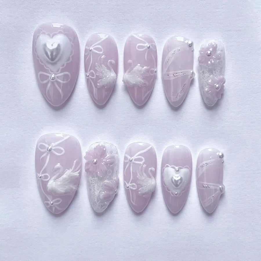 Lilac Hearts