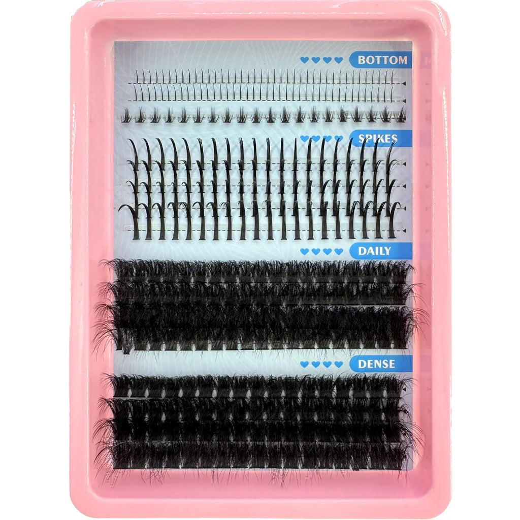 Spiky & Manga Lash Clusters