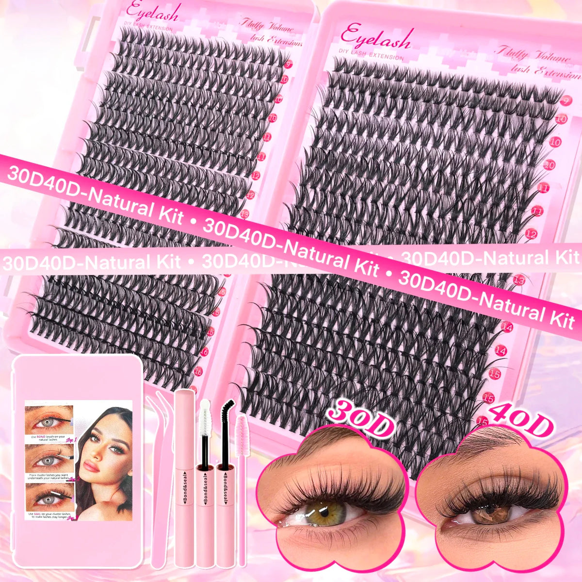 DIY Wispy Lash Extension Kit
