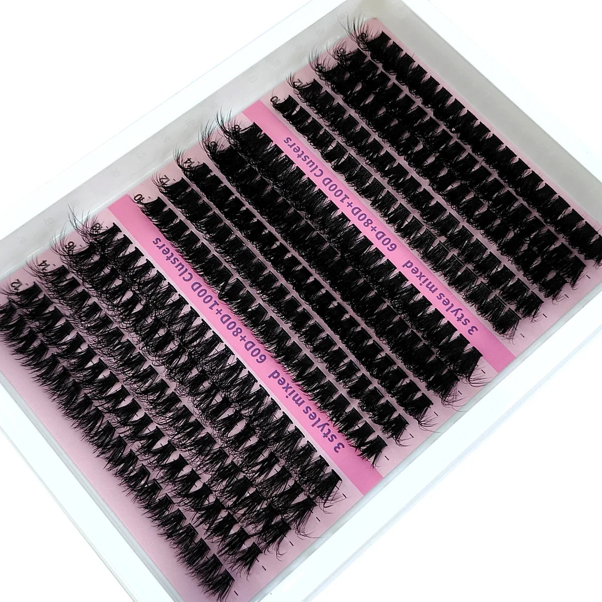 Fluffy Wispy Lash Clusters